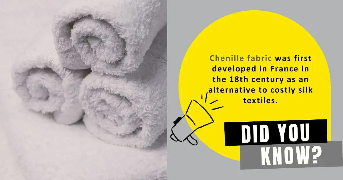 Chenille Fabric by the yard